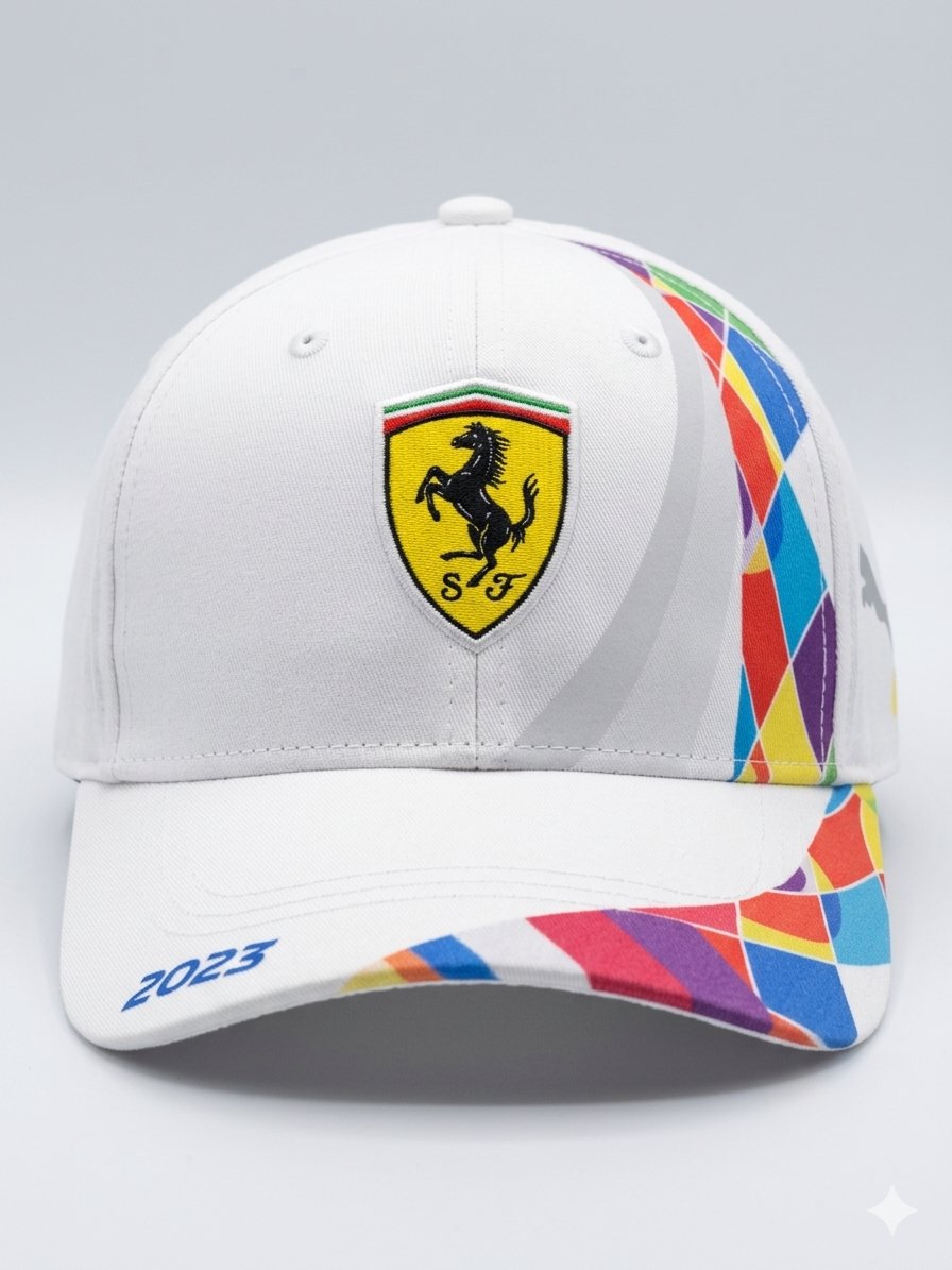 GORRA FERRARI EDICIÓN ESPECIAL PUMA GRAN PREMIO BRASIL 2023