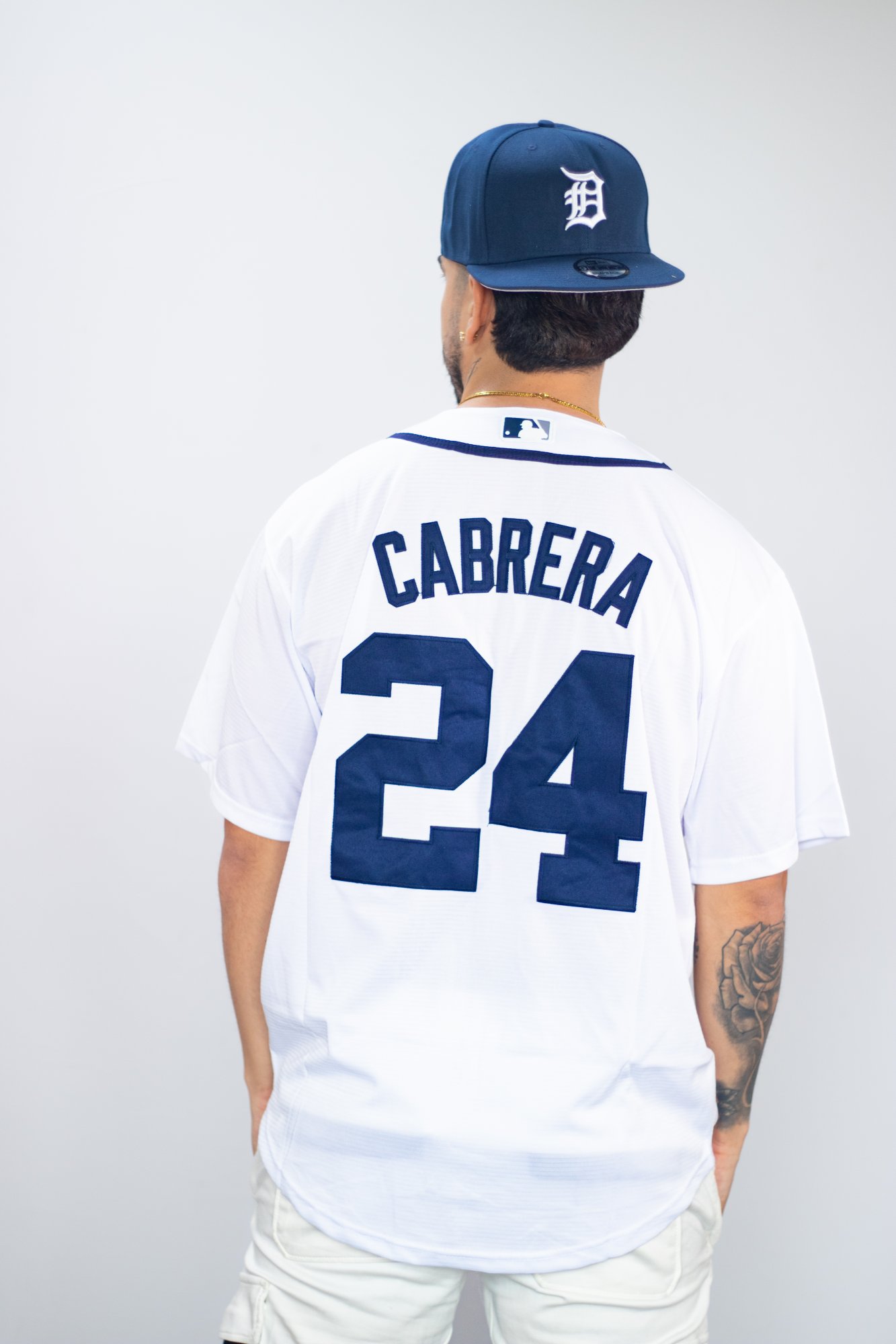 Camisa de Béisbol de la MLB de los Tigres de Detroit