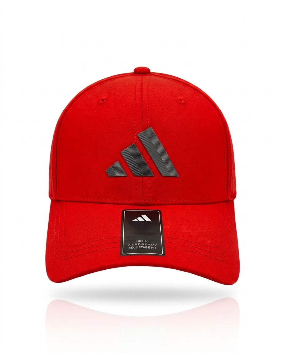 Gorra deportiva Adidas Negra / Gris / Roja