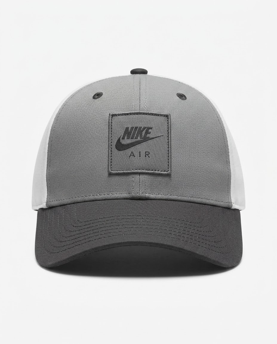 Gorra deportiva Nike Blanca / Gris / Beige
