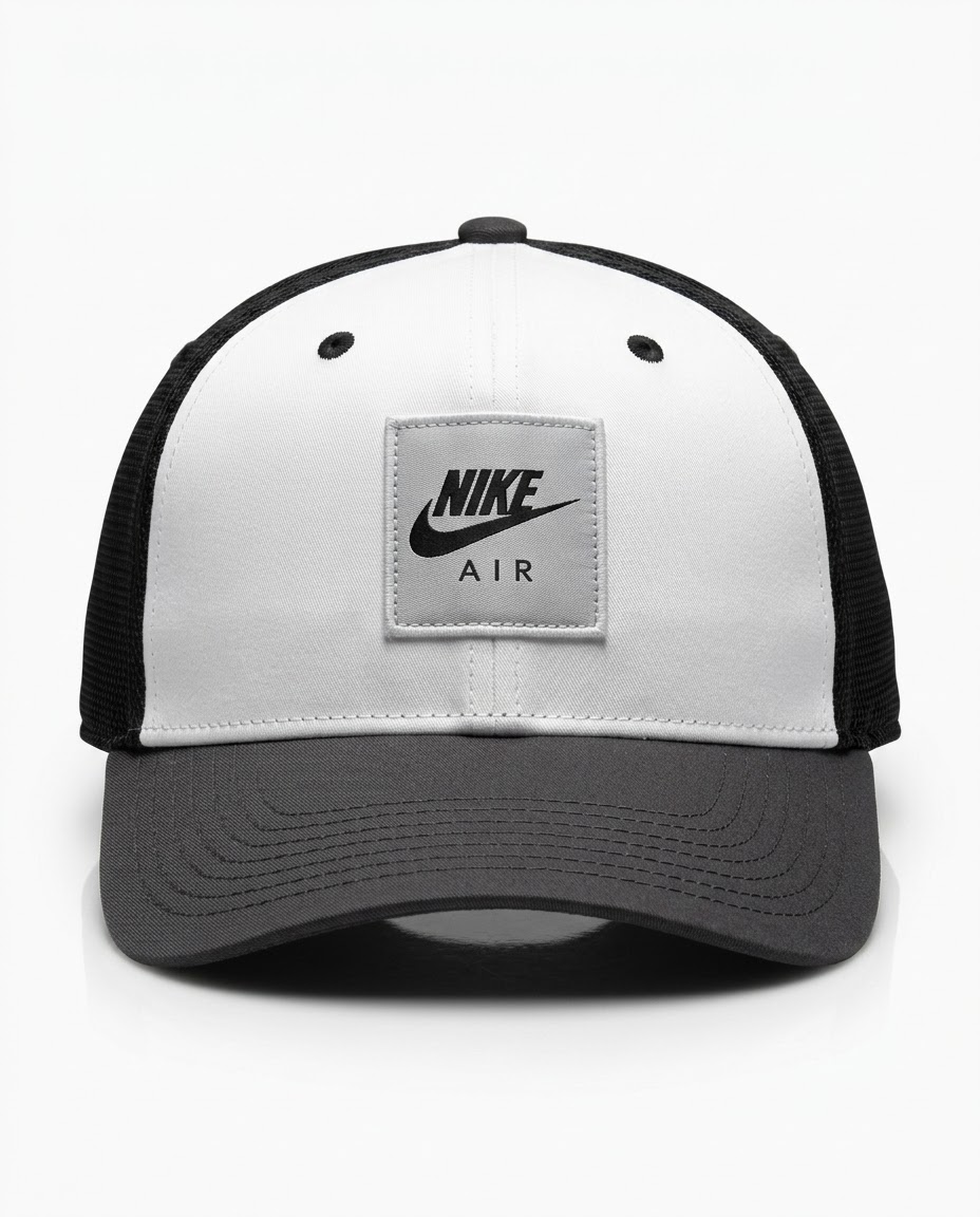 Gorra deportiva Nike Blanca / Gris / Beige