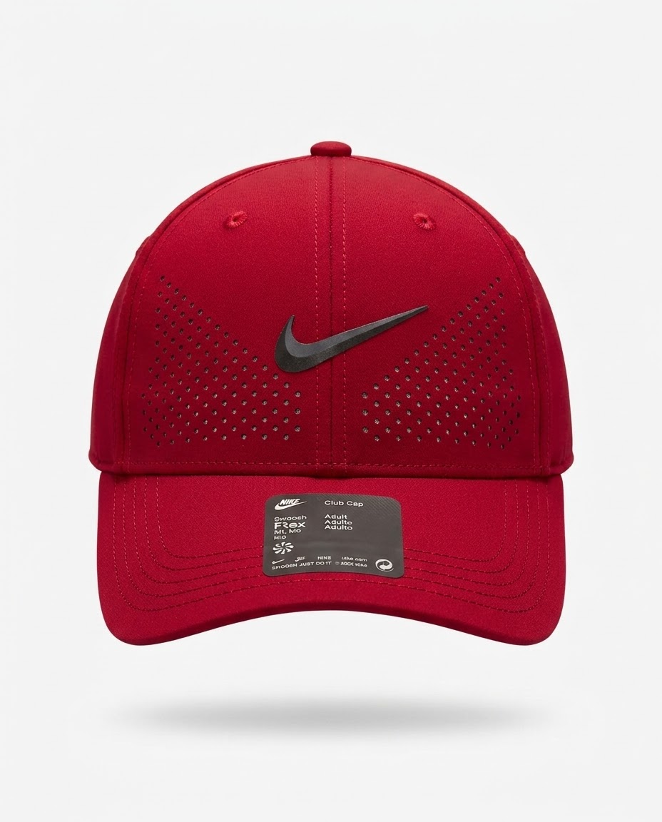 Gorra deportiva Nike Negra / Blanca / Roja