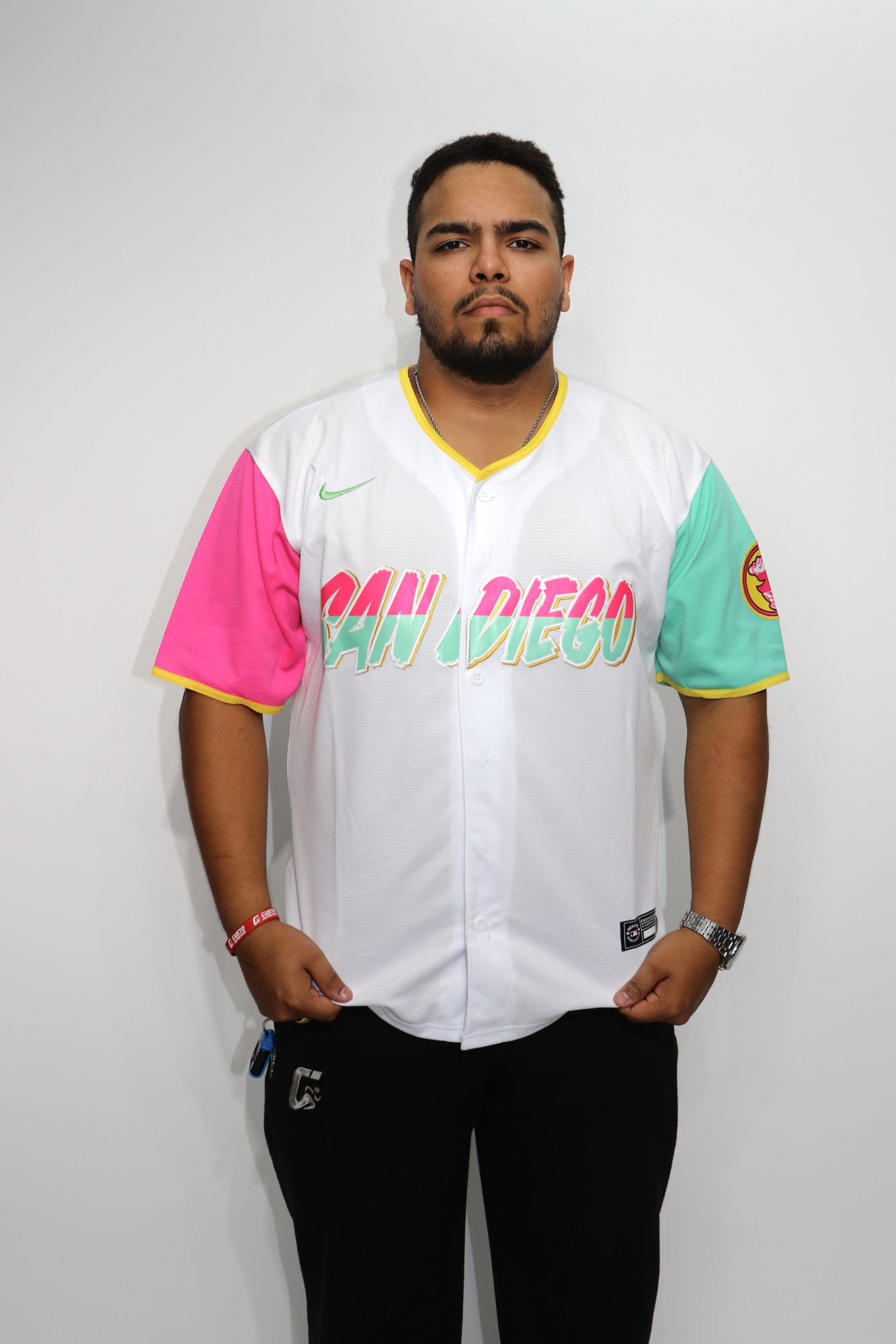 JERSEY MLB SAN DIEGO PADRES EDICIÓN ESPECIAL CITY CONNECT - DORSAL TATIS JR.