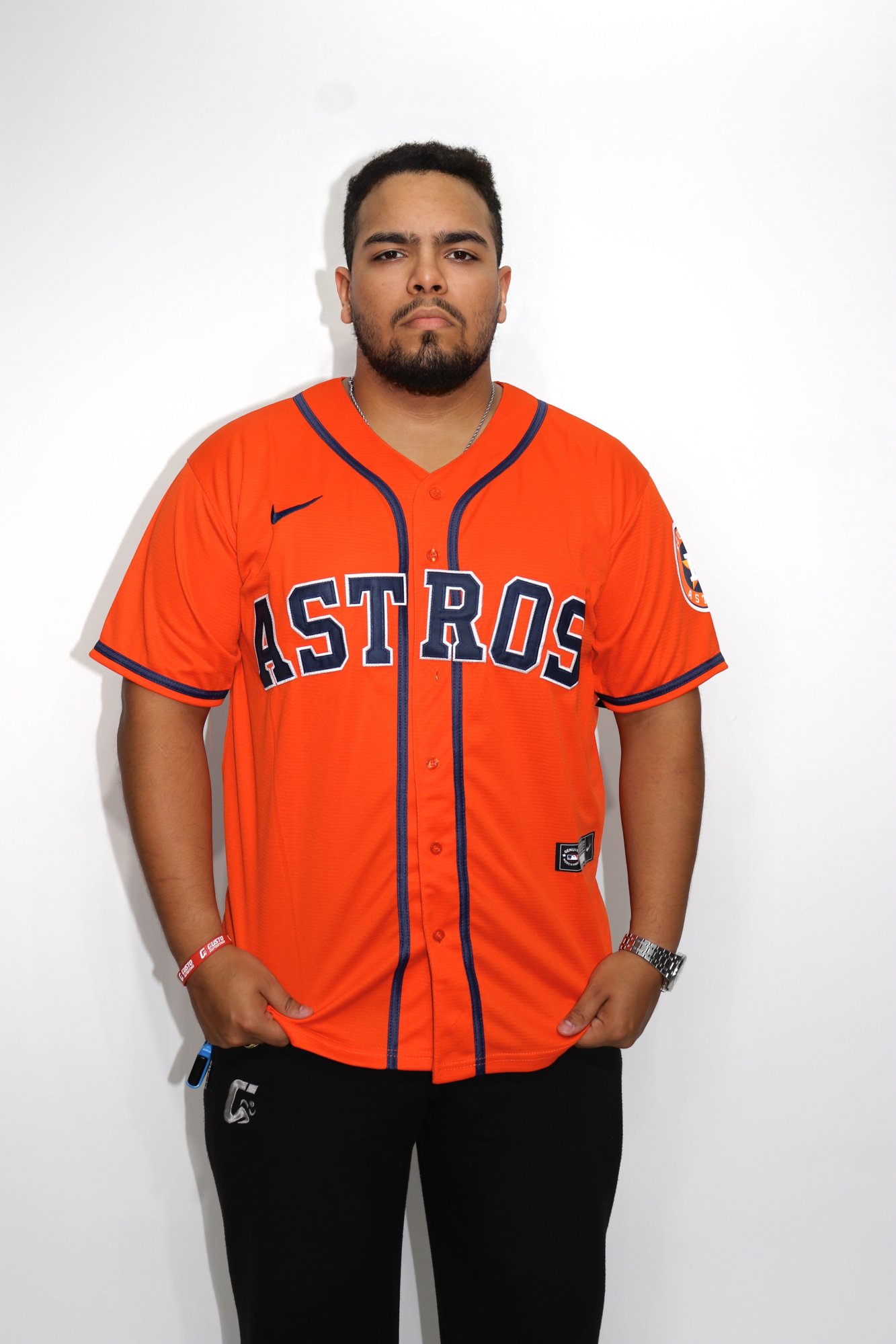 JERSEY MLB HOUSTON ASTROS NARANJA