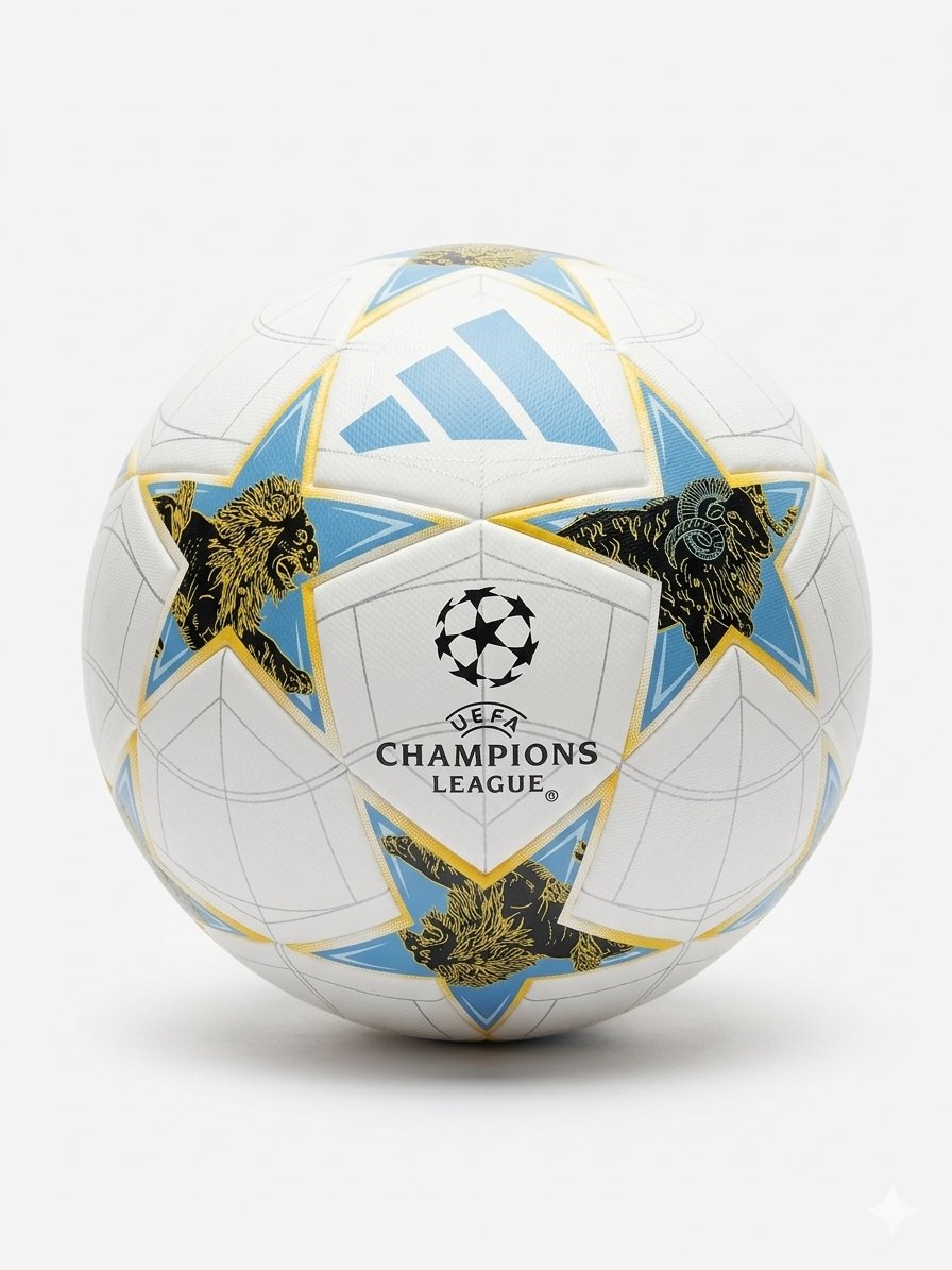 BALÓN FÚTBOL CAMPO ADIDAS EDICIÓN CHAMPIONS LEAGUE N5